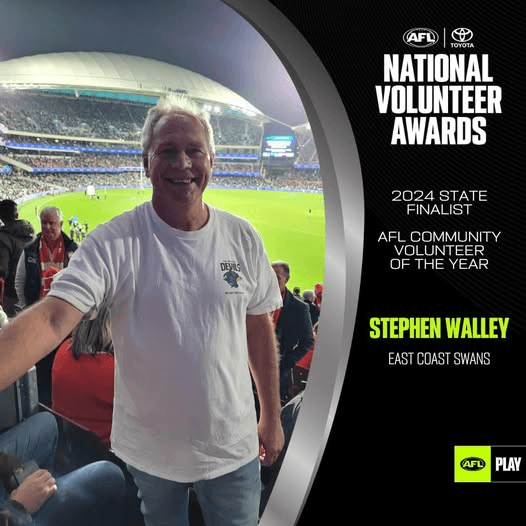 Stephen Walley Community Volunteer of the Year Finalist